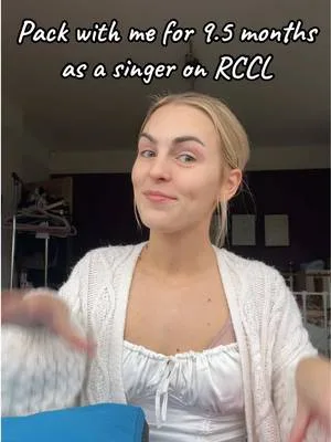 Let’s get packing 😮‍💨🧳 #rccl #royalcaribbean #featuredsinger #marinero