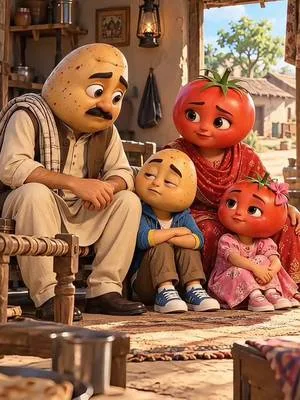 🥔 **Aloo Ram Ki Kahani ❤️ | From Struggle to Success!** ✨ Apne parivaa