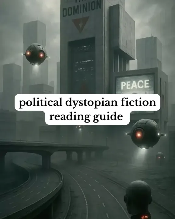 These are some of the most popular political dystopian fiction books t