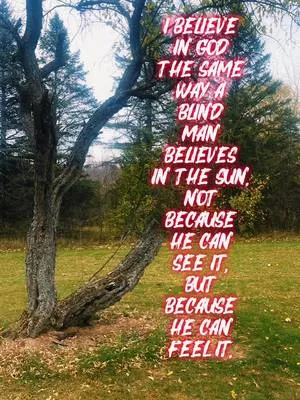 Some things you can’t see… you just have to believe. 🙏❤️ If you needed