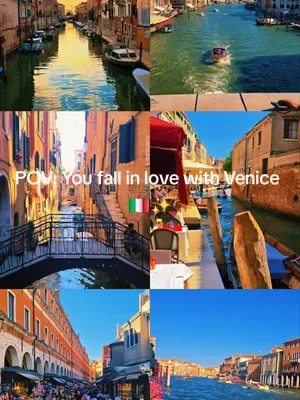Getting lost in the beautiful streets of Venice, taking in the views a
