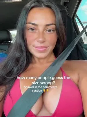 Guess My👙Size What's your guess? #creatorsearchinsights #viralvideos #