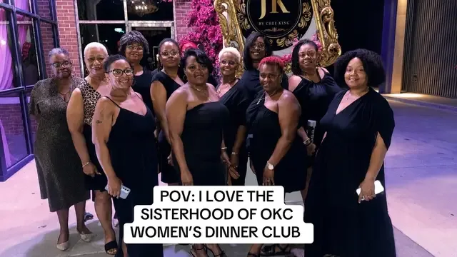 #okcwomensdinnerclub #jkblack #okcrestaurants #sisterhood