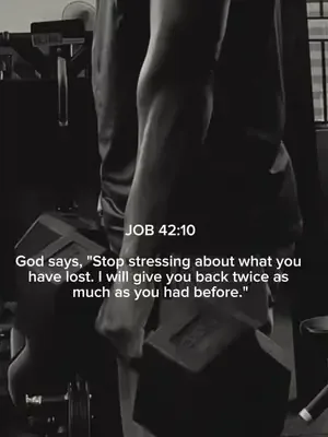 Stop stressing about what you have lost. Your comeback is going to be