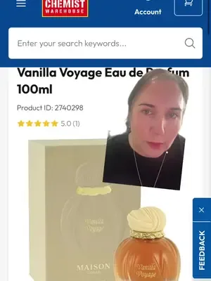 Does this perfume from @Chemist Warehouse Official smell like vanilla