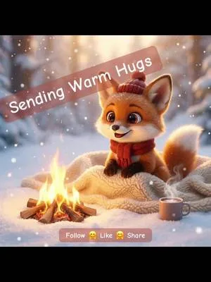 Sending Warmth Your Way… Warm Hugs 🤗 Hot Cocoa ☕️ S’mores & A Toasty F