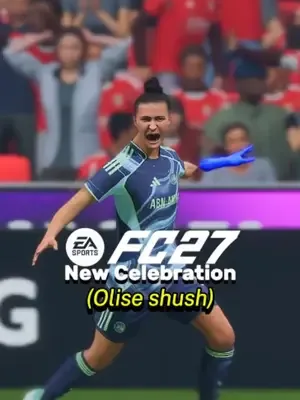 New celebrations in the upcoming FC 27. Look at where this celebration