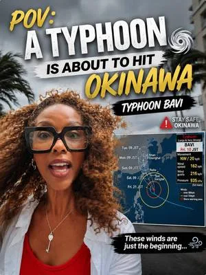 Living on an island means you learn to respect the weather. Typhoon Ba