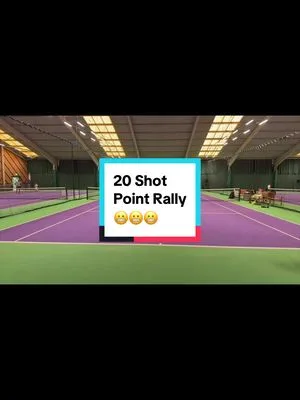 Marathon point…felt like I had to win the point twice. My opponent cov