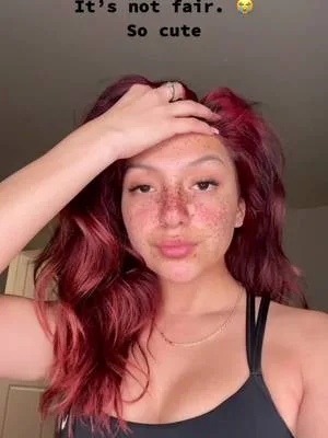 So we all just want freckles now? 🥵 #CloseYourRings #ArbysDiabloDare #