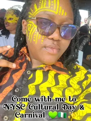 Come with me to NYSC Cultural Day & Carnival! 🇳🇬💚✨ One of the most exc