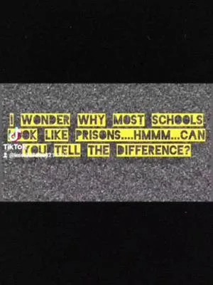 #schoolslooklikeprison #tellthetruth #schoolslie #liestheytaughtus #un