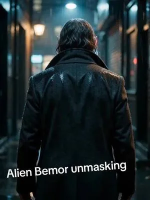 @👽Bemor☠️❌🐉  reveals his true alien self as he pulls his human mask ot