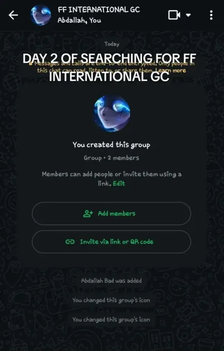 Guys comment if u want to join the free fire international groupchat i
