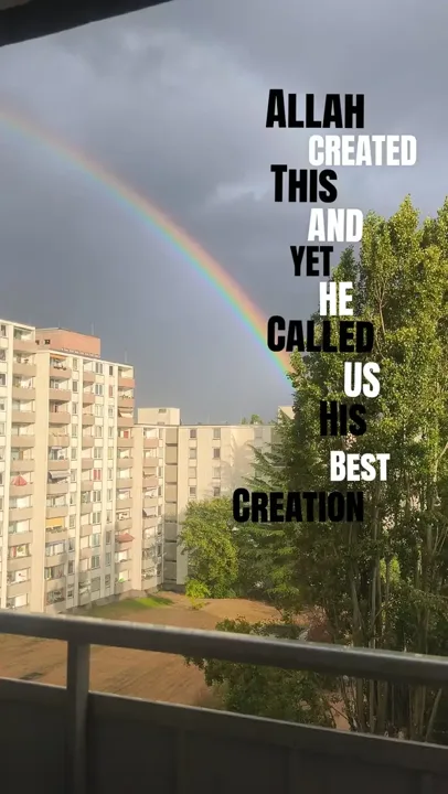 #muslimtiktok #reminders #rainbow #islamic_media #reflection