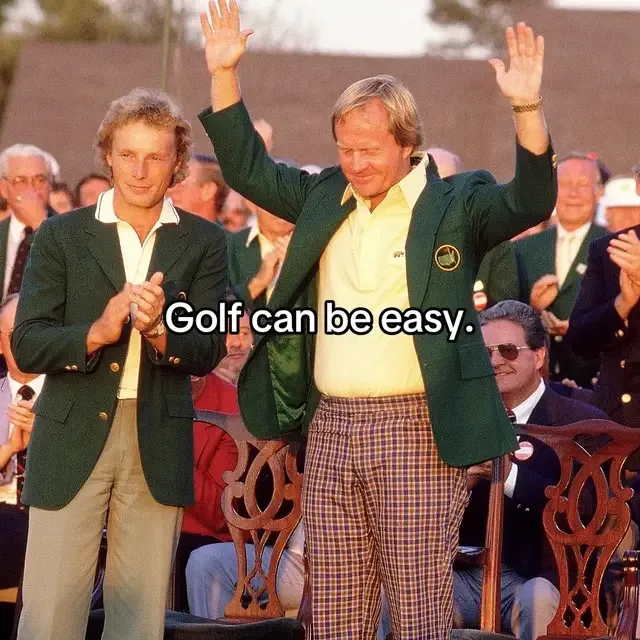 The basics of the golf swing. Golf can be an easy game. Stop over comp