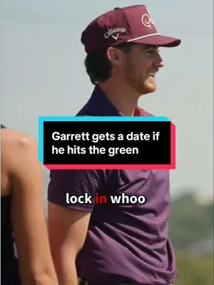 Does Garrett get a kiss?!?! #golf #golftiktok #golfcontent #funny  @ga