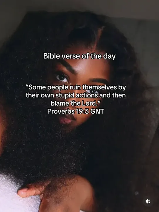Bible verse of the day: When there are actions, remember there are con