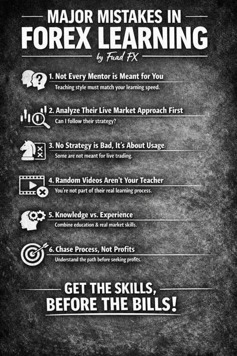 Major Mistakes When Starting or Advancing in Forex Knowledge After Lea