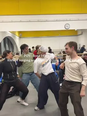 That drama school life😮‍💨🙌🏽 #dramaschoollondon #musicaltheatre #fyp #d