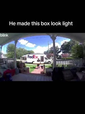 Anyways, I got it in the house #FedEx #deliverydriver