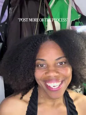 POV you’ve realized that doing your own hair is a full workout ##ladyj