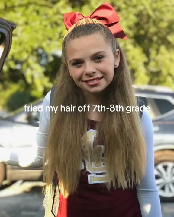 if you are struggling with your hair, follow me  #damagedhair  #curlyh