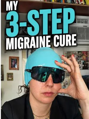 What's your migraine routine? Comment below!  #concussion #migraine #c