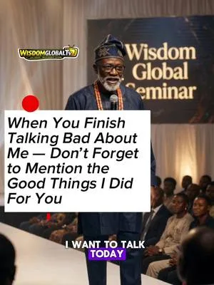 When you finish talking bad about me — don’t forget to mention the goo