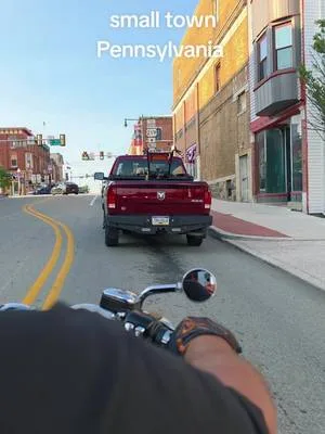 Small town Pennsylvania #lifesvibes #harleydavidson #smalltownpa #moto