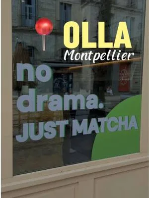 📍OLLA - Montpellier, the best matcha in the city @Olla | Oasis urbaine