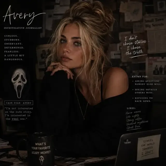 Meet Avery Vale. 🥀 At first glance, she's easy to underestimate. Blond