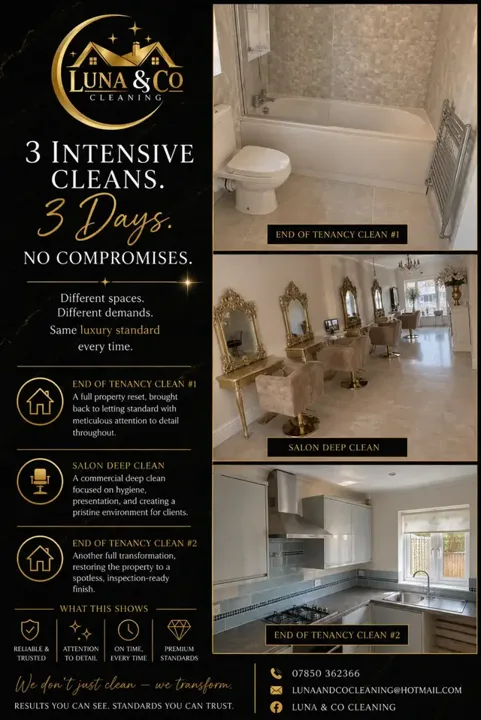 #lunaandco #premiumservices #cleaning