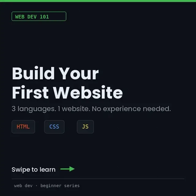 You don't need a dozen frameworks to build for the web, just these thr
