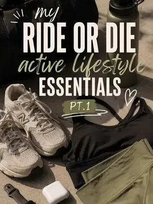 Active body necessities🤞🏼 (not sponsored but girls don’t gate keep) ht