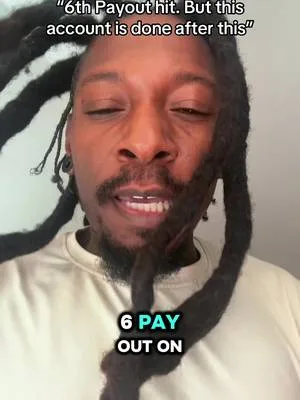"Bittersweet one — hit my 6th and final payout on this account 💰 Excit