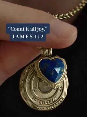 Choose joy. Look up. Remember that His love endures forever. Two piece