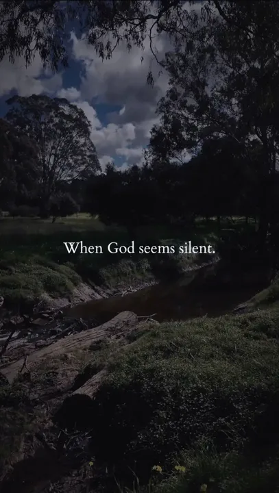 How do you trust God when you pray and He seems silent? Trusting God d