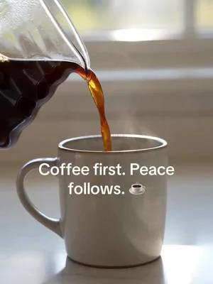 Some mornings don’t need to be rushed. Just good coffee, quiet moments