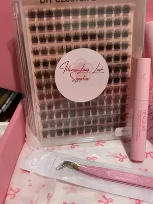 🎁 GIVING AWAY OUR VIRAL DIY LASH KIT 😍✨ Salon lashes at home in 10 min