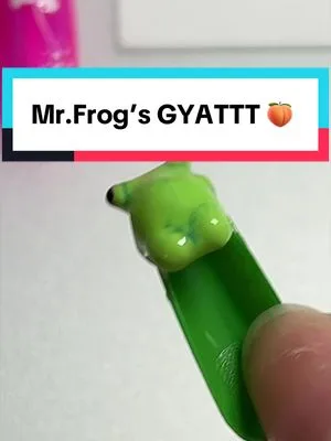 Using my free will as a nail artist 💋🐸                       #pressonn