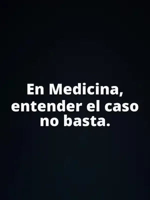 Entender el caso no basta. Si entiendes el tema, pero te cuesta explic