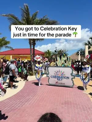 POV: You pulled up to Celebration Key just in time for the parade! 🎉🌴