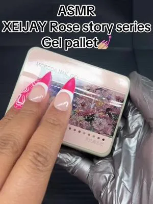 #nailasmr #xeijayigelpolish #trendynails