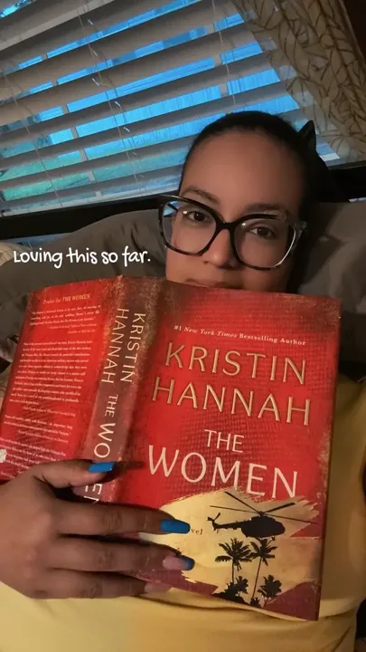 Loving this book so far: The Women by Kristin Hannah. 📚 #thewomen #kri
