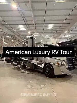 American Luxury RV with a huge forehead. 🚐 #creatorsearchinsights #rvh