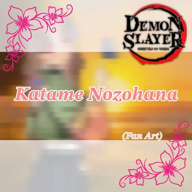 I finally made a drawing for Katame, a beautiful girl with a lovely so