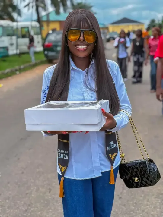 officially a graduate 🥹 4yrs has come to an end  Bsc pharmacology bagg