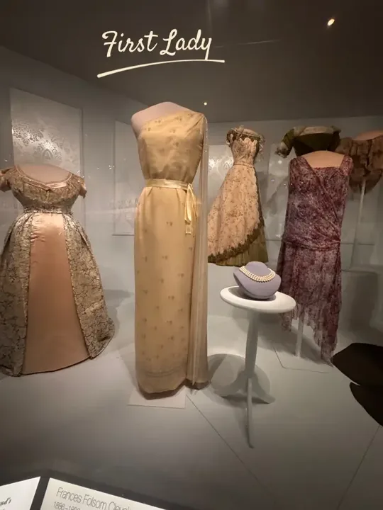 First Lady dresses. Who can tell me who’s dresses these are. The black