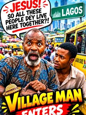 😂 VILLAGE MAN ENTERS LAGOS FOR THE FIRST TIME! | NIGERIAN AI COMEDY LI